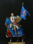 Preview: Deutscher Ritter mit Banner zu Pferd um 1220 n. Chr.